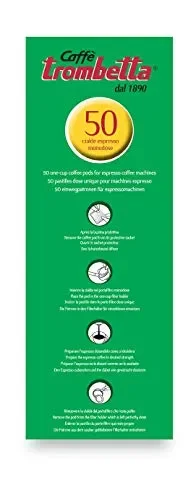 Caffè Trombetta, in Cialda ESE, Più Crema – 50 Cialde - immagine 3