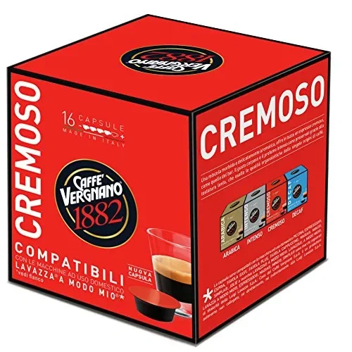 Caffè Vergnano 1882 Capsule Compatibili Lavazza A Modo Mio, Cremoso -… - immagine 2