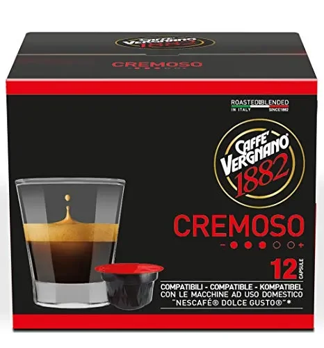 Caffè Vergnano 1882 Capsule Compatibili Nescafé Dolce Gusto, Cremoso Online