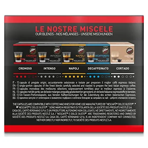 Caffè Vergnano 1882 Capsule Compatibili Nescafé Dolce Gusto, Cremoso Online - immagine 3