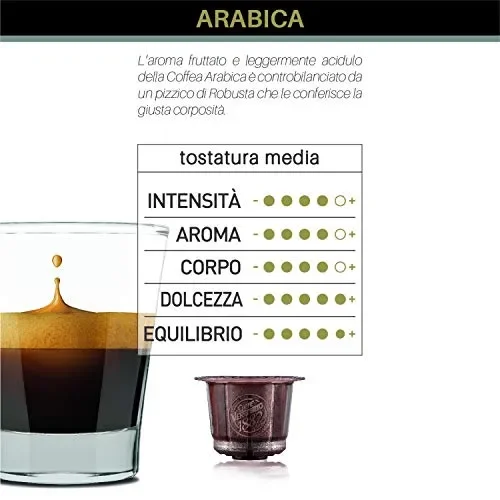 Caffè Vergnano 1882 Èspresso Capsule Compatibili Nespresso, Arabica -… - immagine 2
