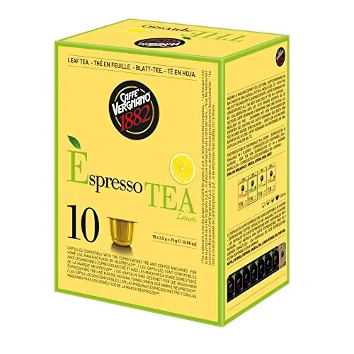 Caffè Vergnano 1882 THÈspresso Capsule Tè Compatibili Nespresso, Limone – 6… - immagine 2