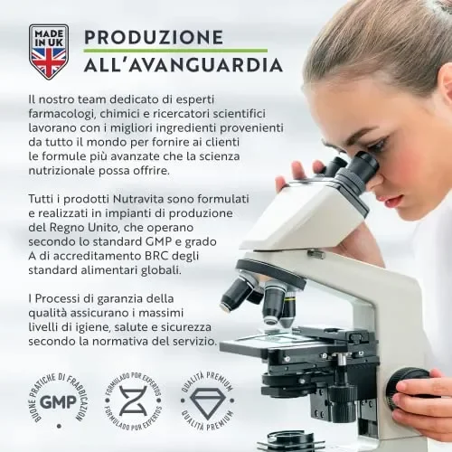 Calcio Magnesio Zinco e Vitamina D3 – 365 Compresse Vegetariane – Integratore di Calcio ad Alto Dosaggio – Fornitura per 6 Mesi di Integratore per le Ossa– Prodotto nel Regno Unito da Nutravita - immagine 2