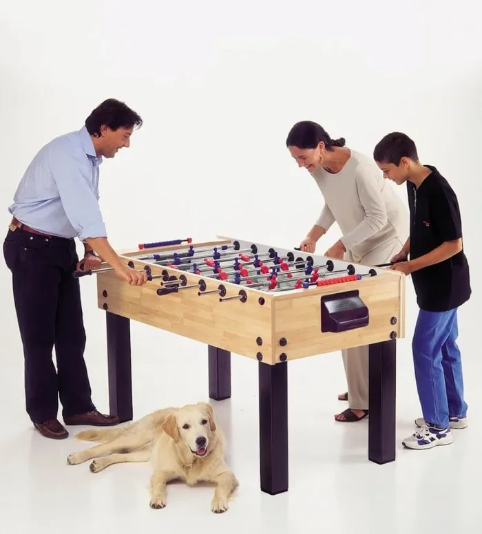 Calciobalilla in Acero con Aste Uscenti Garlando F-200 - immagine 2