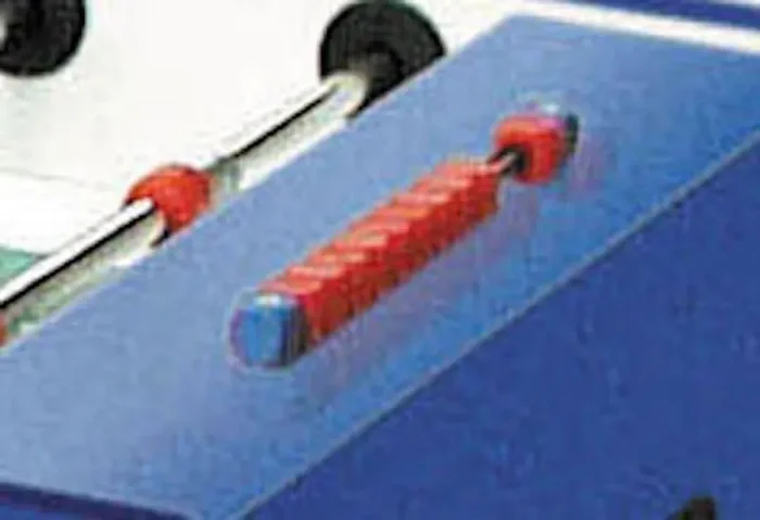 Calciobalilla in Mdf Blu con Aste Uscenti Garlando G-2000 - immagine 2