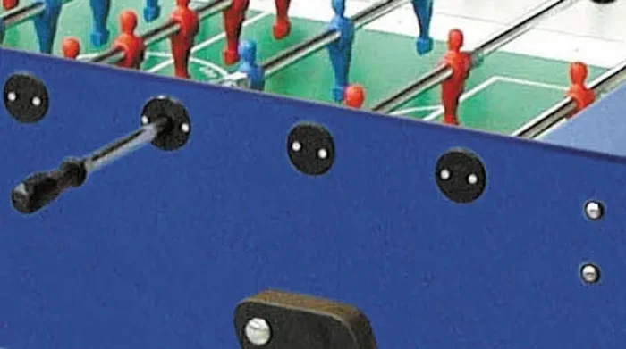 Calciobalilla in Mdf Blu con Aste Uscenti Garlando G-2000 - immagine 3