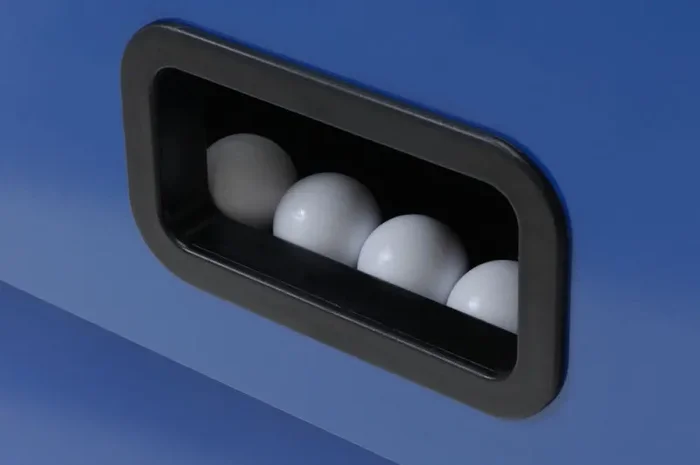 Calciobalilla in Mdf con Aste Rientranti e Gambe Pieghevoli Garlando Master Pro Weatherproof - immagine 3