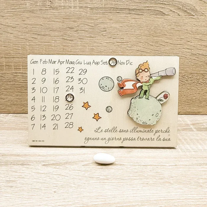 Calendario Grande Piccolo Principe Negò Online ora