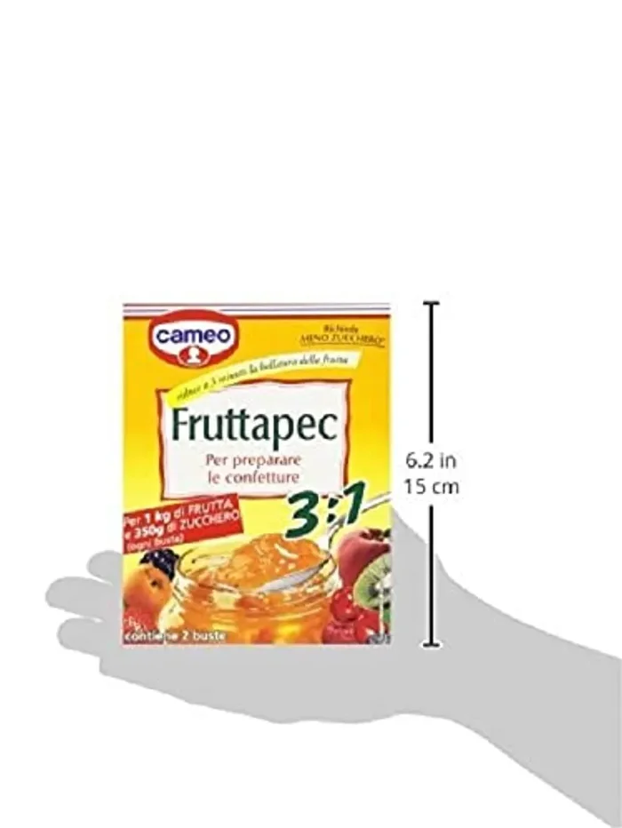 Cameo Fruttapec 3:1 per Confetture, 2 Bustine da 25 g, 50 g In saldo - immagine 3