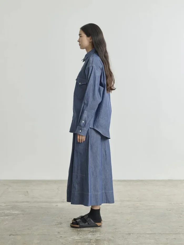 Camicia Brenda-Denim Blu – Nicholson&Nicholson - immagine 3