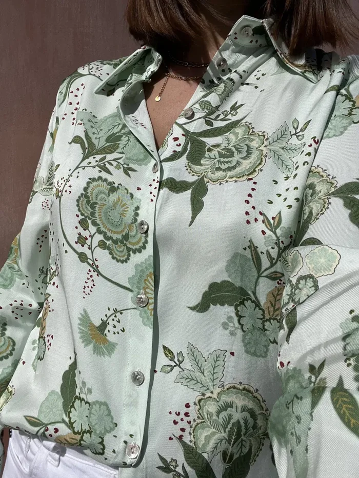 CAMICIA FANTASIA FLOREALE 25502