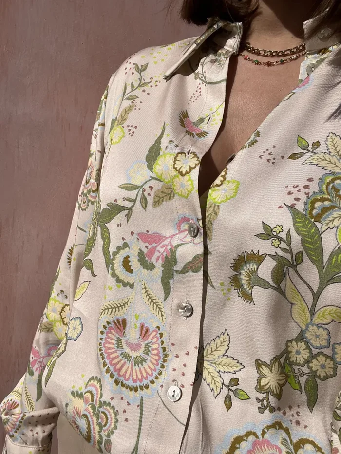 CAMICIA FANTASIA FLOREALE 25502 - immagine 3