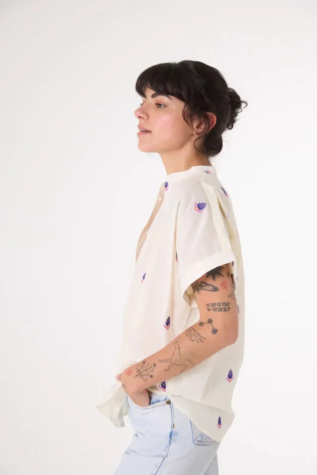 Camicia Maya Blume – Sacrecoeur - immagine 2