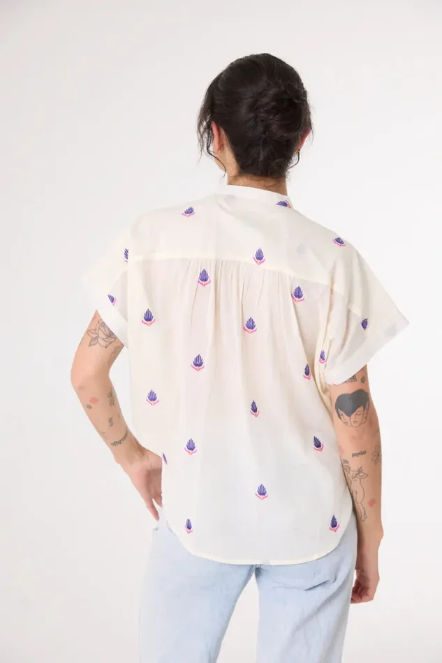 Camicia Maya Blume – Sacrecoeur - immagine 3