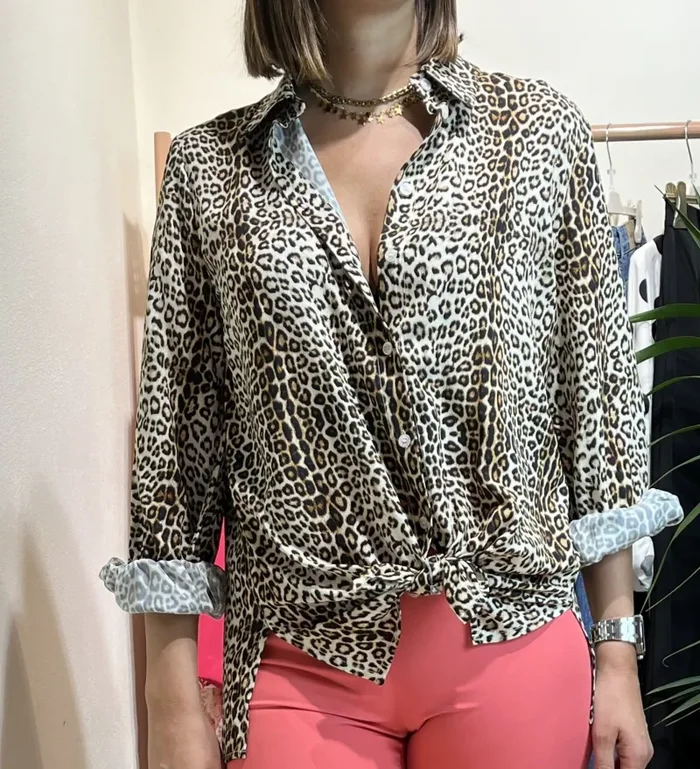 CAMICIA STAMPA MACULA - immagine 2