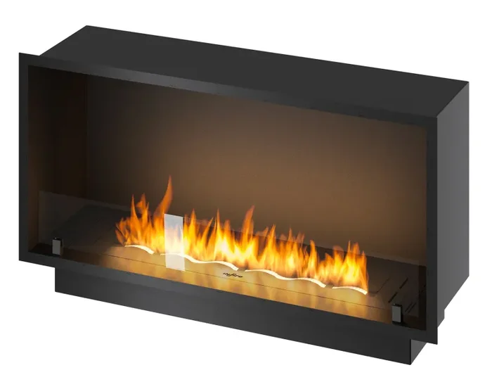 Camino a Bioetanolo da Incasso 104,4×59,4×30 cm Inside 1000 Slim Nero con Vetro Online