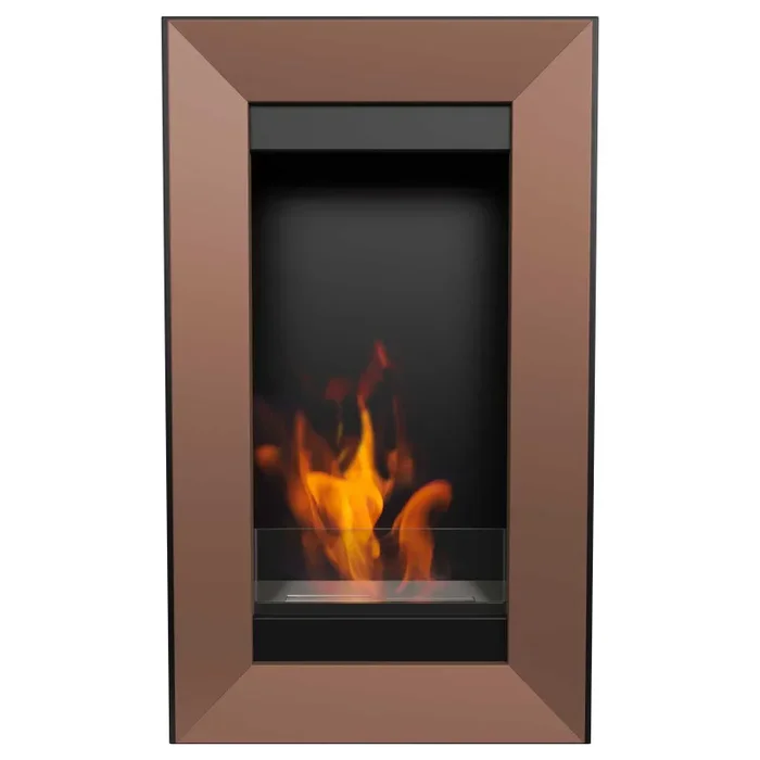 Camino a Bioetanolo da Parete 46×78 cm Flig Las Vegas 2 Bronzo - immagine 2