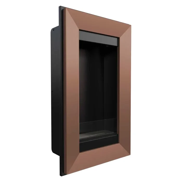 Camino a Bioetanolo da Parete 46×78 cm Flig Las Vegas 2 Bronzo - immagine 3