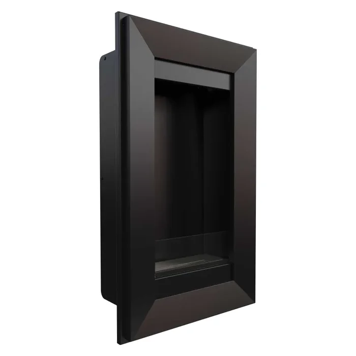 Camino a Bioetanolo da Parete 46×78 cm Flig Las Vegas 2 Nero - immagine 3