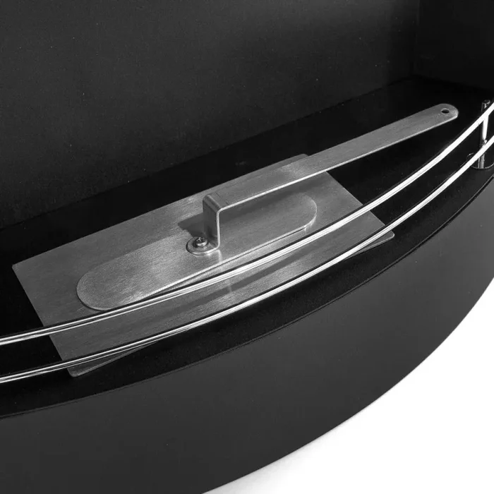 Camino a Bioetanolo da Parete 63×15,5×45 cm Tokyo Nero - immagine 3