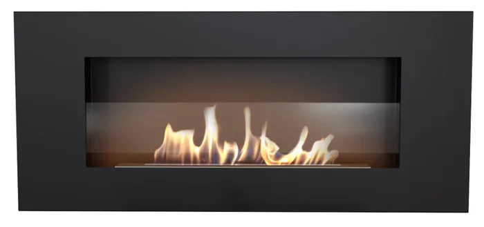 Camino a Bioetanolo da Parete 90×40 cm con Vetro o Senza Vetro Flig Kansas City