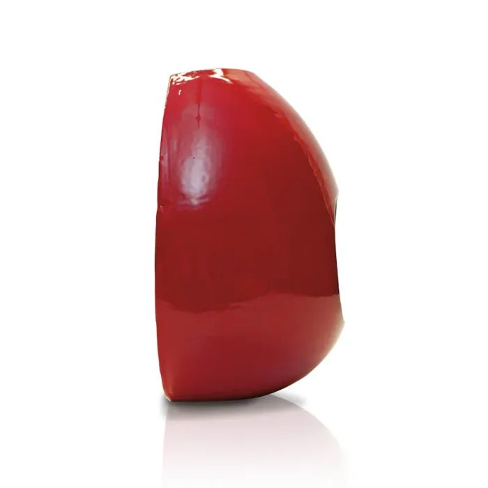 Camino a Bioetanolo da Parete in Ceramica 50×48 cm Ferazzoli Onion Rosso - immagine 3