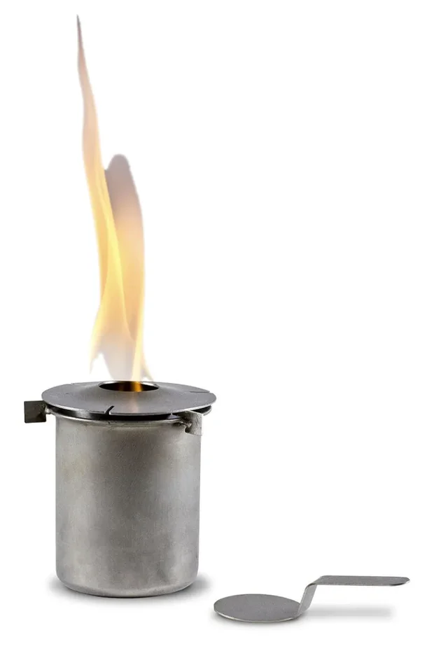 Camino a Bioetanolo da Pavimento in Ceramica 35×95 cm Fagiolo Alto Arancio - immagine 2