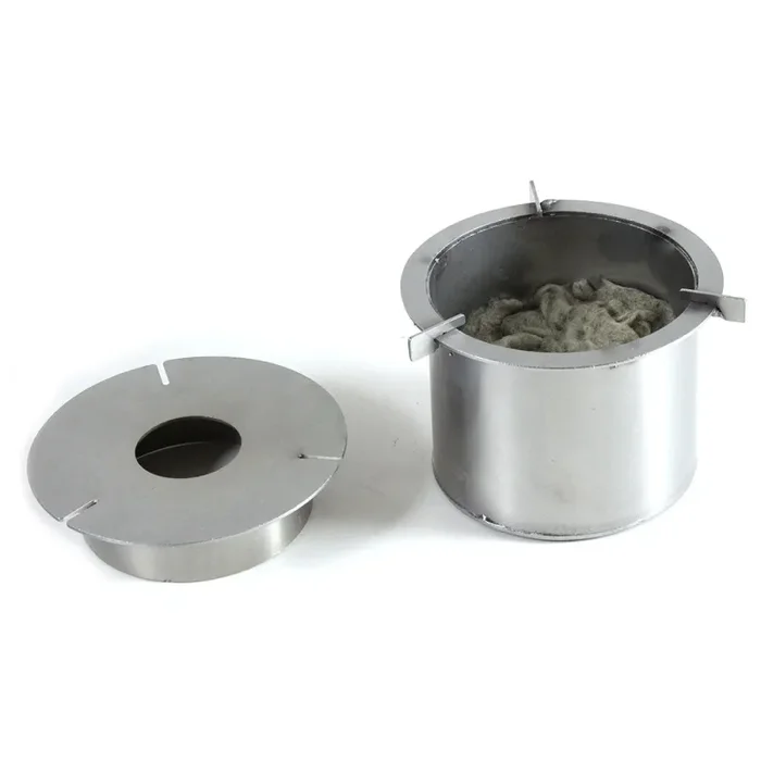 Camino a Bioetanolo da Pavimento in Ceramica 55×15 cm Ferazzoli Canna Crema - immagine 3