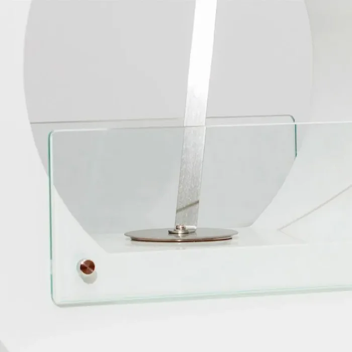 Camino a Bioetanolo da Tavolo 40x35x18,2 cm Joy Bianco - immagine 3