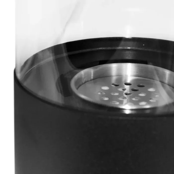 Camino a Bioetanolo da Tavolo Ø16×29 cm Oxford Nero - immagine 3