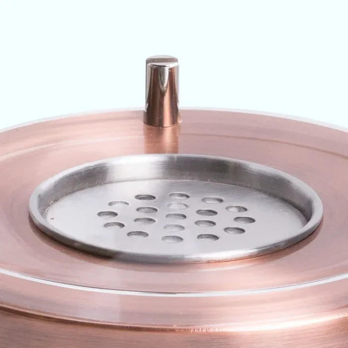 Camino a Bioetanolo da Tavolo Ø18×21 cm Classic Rame Saldi - immagine 3