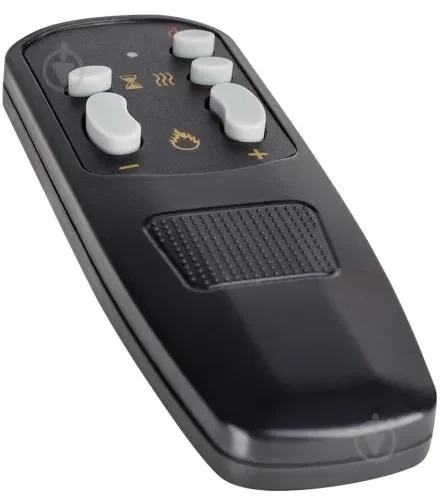 Camino Elettrico da Incasso 59,2×48,2×13 cm Effetto Fiamma 2000W Meridian Nero - immagine 2