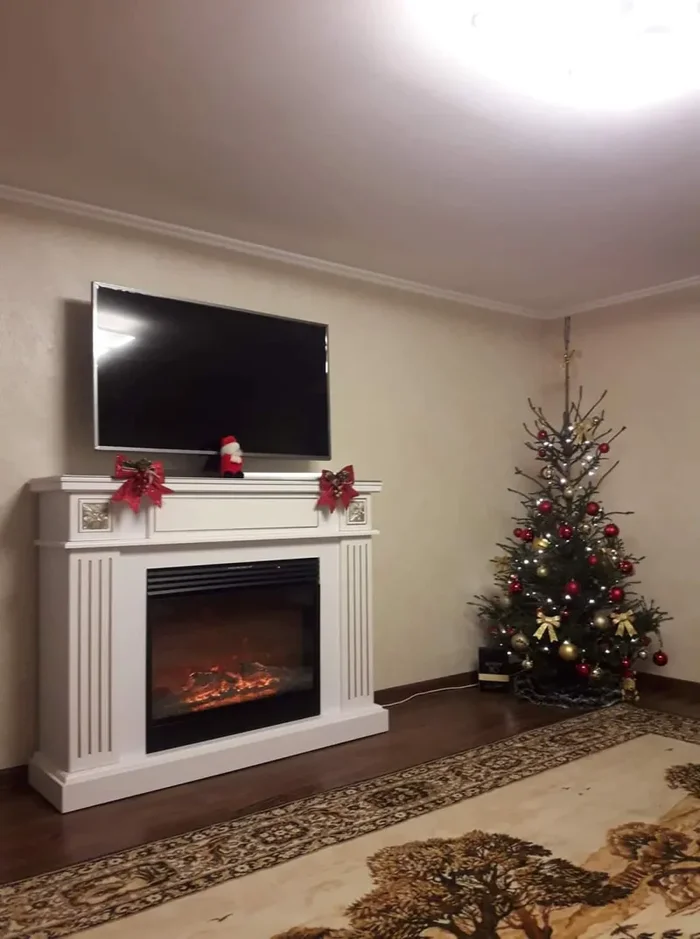 Camino Elettrico da Pavimento 99,8x128x33 cm Effetto Fiamma 1950W Napoleon & Mirabella Bianco - immagine 3