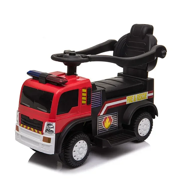 Camion dei Pompieri Elettrico per Bambini 6V Kidfun Rosso - immagine 2