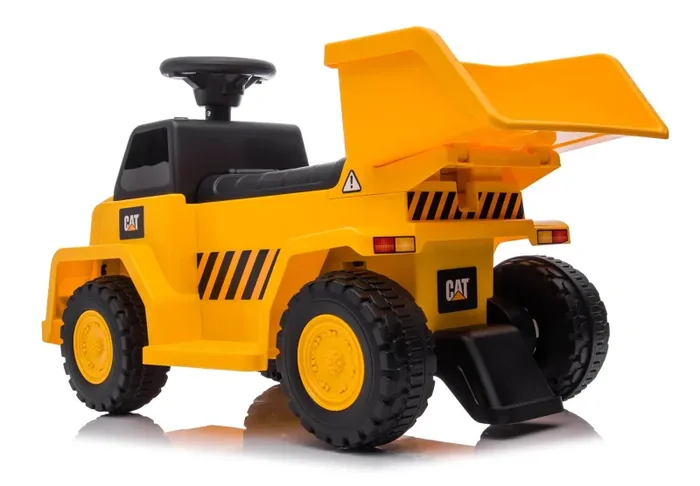 Camion Elettrico con Ribaltabile 6V Dump Truck Caterpillar Giallo Online - immagine 3