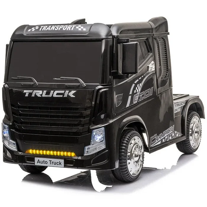 Camion Elettrico per Bambini 12V Truck Nero