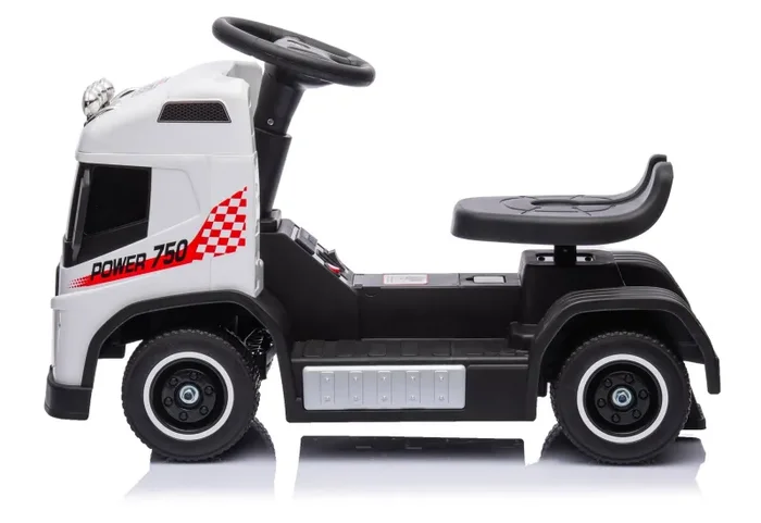 Camion Elettrico per Bambini 6V Small Truck Bianca - immagine 3