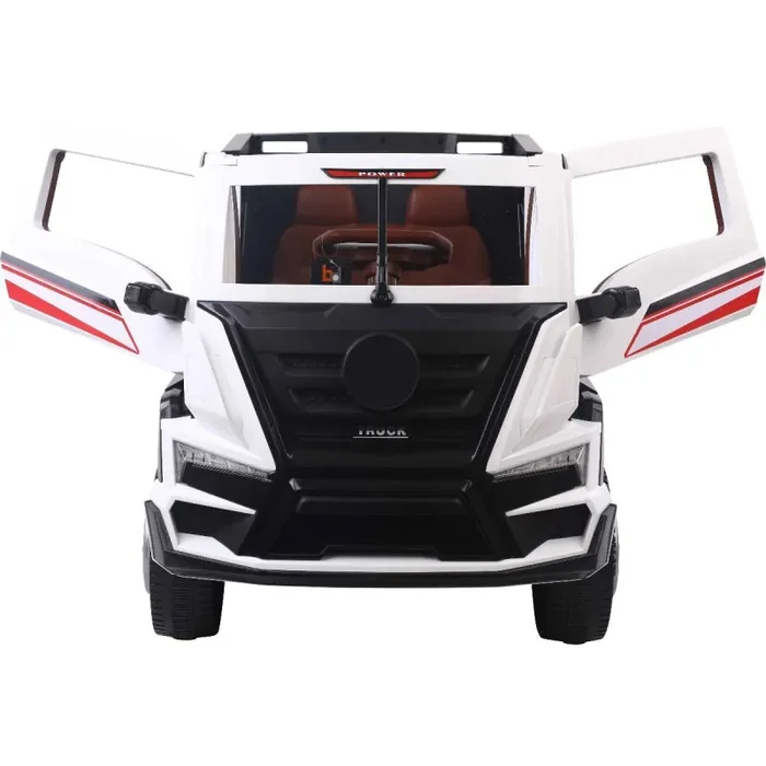 Camion Elettrico Truck per Bambini 12V Kidfun RC Bianco Vendita calda - immagine 3