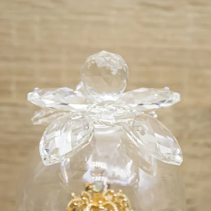 Campana Cristallo con Corona Oro Via Margutta - immagine 2