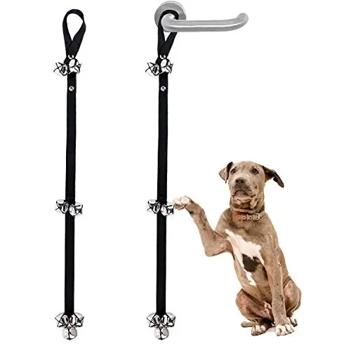 Campanello per Cane Potty Training 7 Bells addestramento WC, 2pcs Corda…