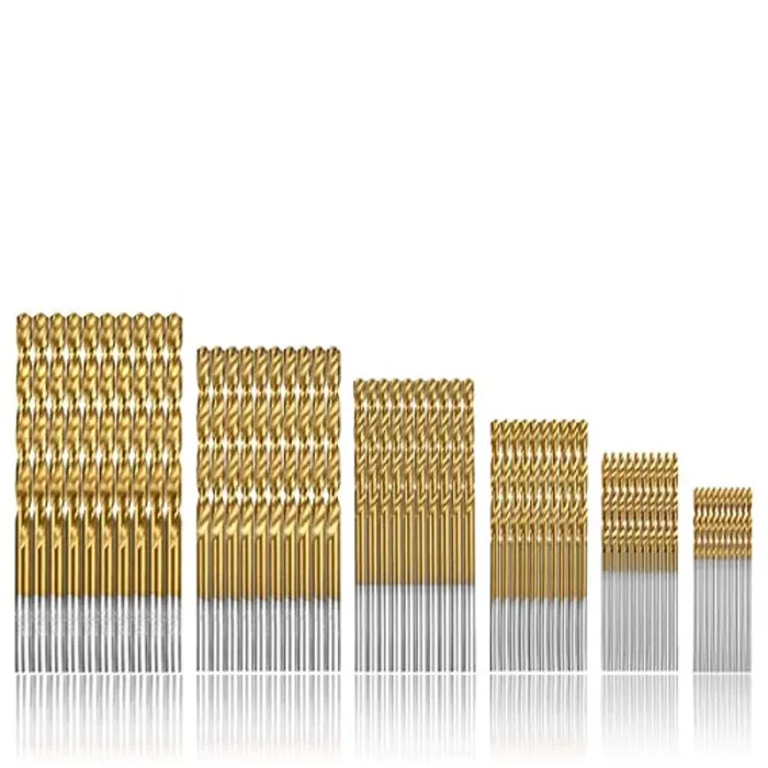 Camtek 120 Pezzi punte per trapano Micro Punte Metrico HSS ad alta velocit in acciaio Punte 1/1.5/2/ 2,5/3/ 3,5 mm Drill Set Strumenti