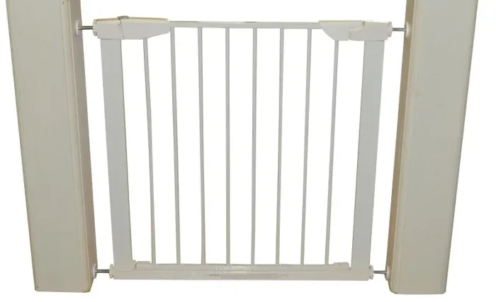 Cancelletto di Sicurezza per Bambini 65-72×74 cm Larghezza Regolabile