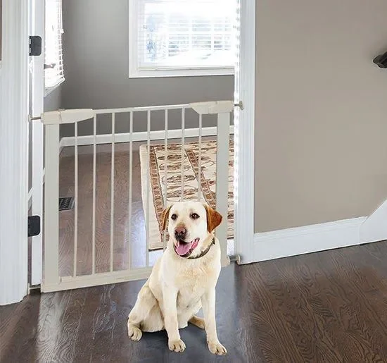 Cancelletto di Sicurezza per Bambini 65-72×74 cm Larghezza Regolabile - immagine 3