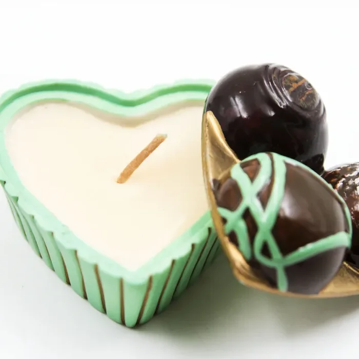 Candela Cioccolatini Cuore - immagine 3