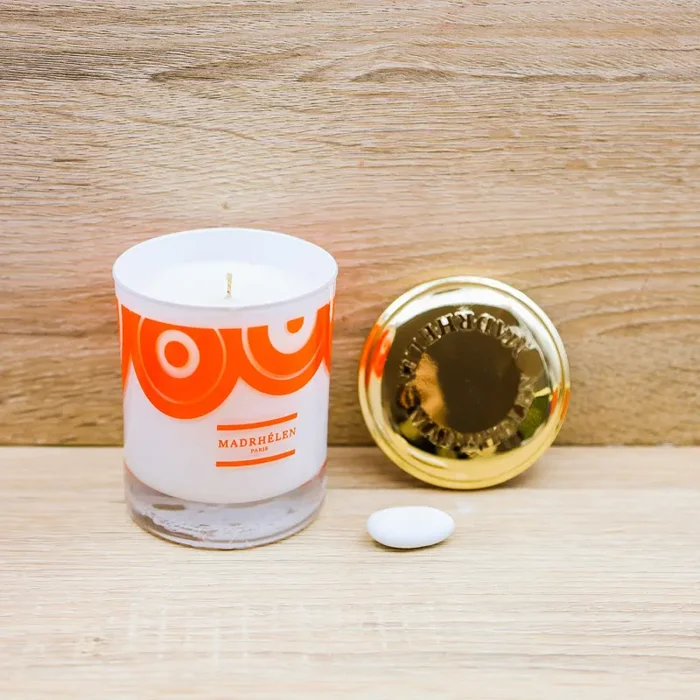 Candela Profumata “Linea Moon” Arancio Madrhèlen - immagine 2