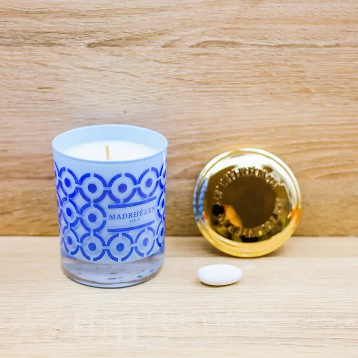 Candela Profumata “Linea Moon” Celeste Madrhèlen - immagine 2