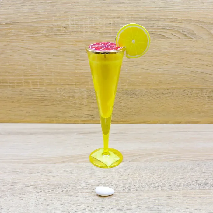 Candela Profumata Calici Colori Assortiti “Linea Cocktail” Madrhélen - immagine 2