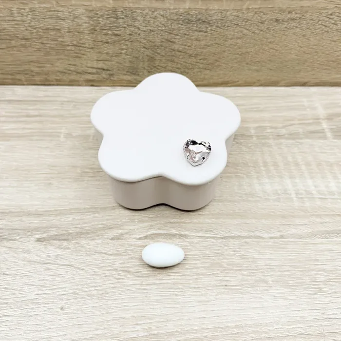 Candela Rosa con Cuore Claraluna - immagine 3