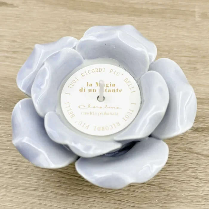 Candela Rosa in Azzurro Claraluna - immagine 2