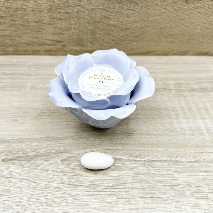 Candela Rosa in Azzurro Claraluna - immagine 3